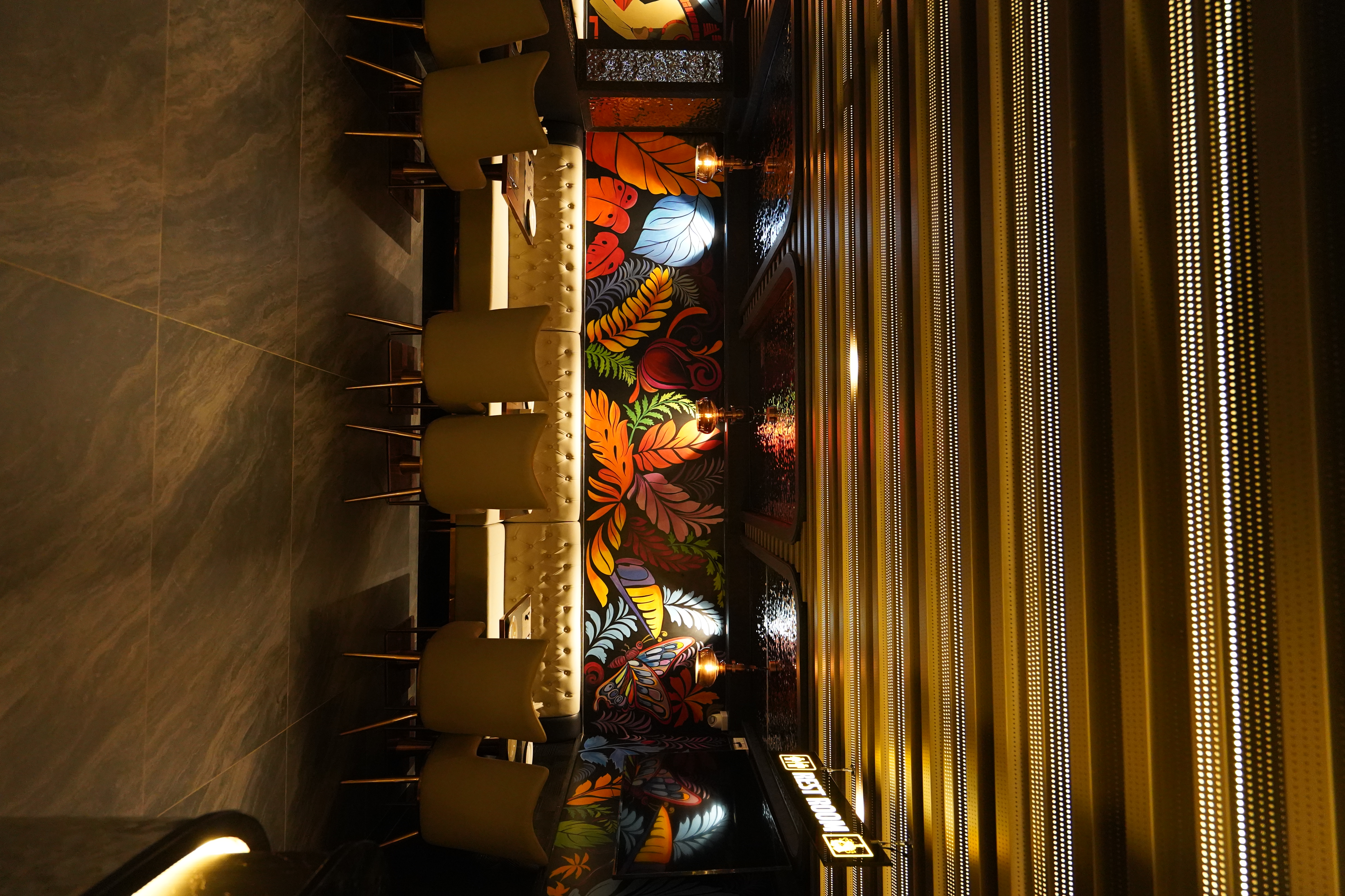 Premium lounge setting and decor