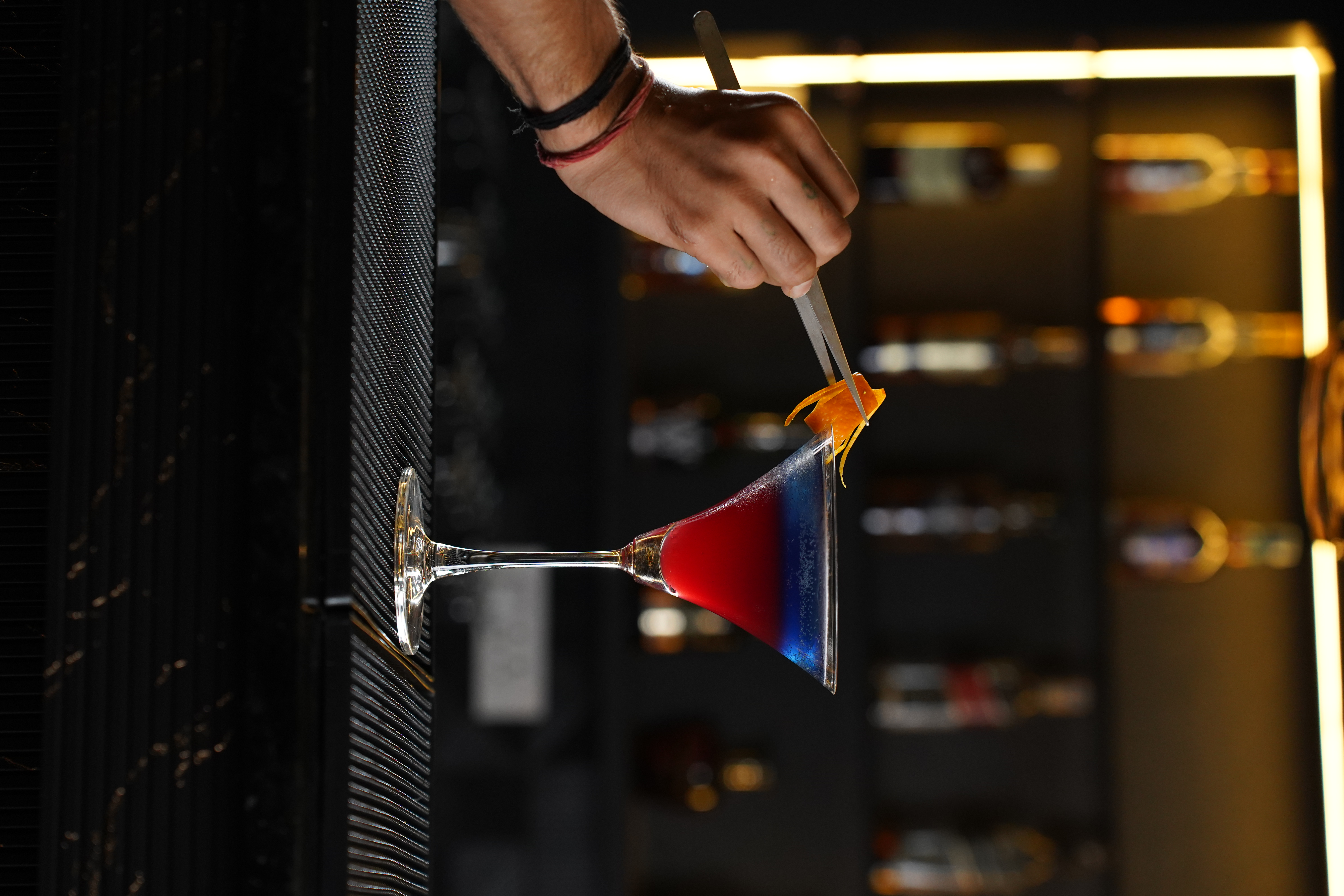 Craft cocktail glasses